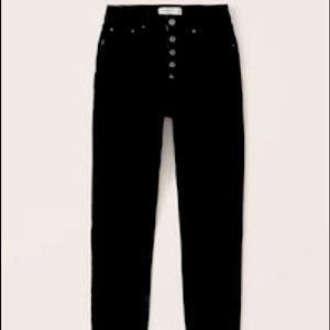Curvy love black jeans high waisted